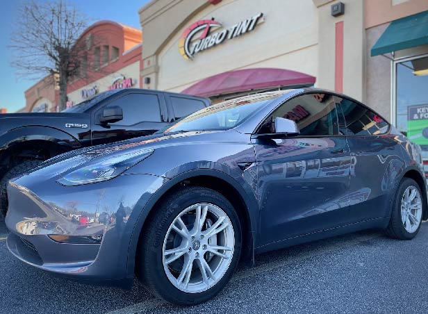 store ront window tint one hour installation