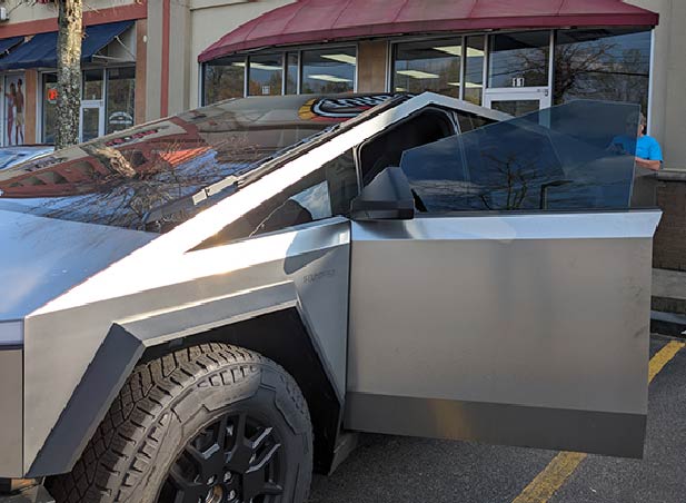 cybertruck window tint installation one hour turbo tint paint protection