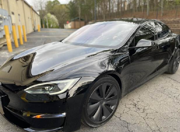 tesla tinting turbo one hour window installation